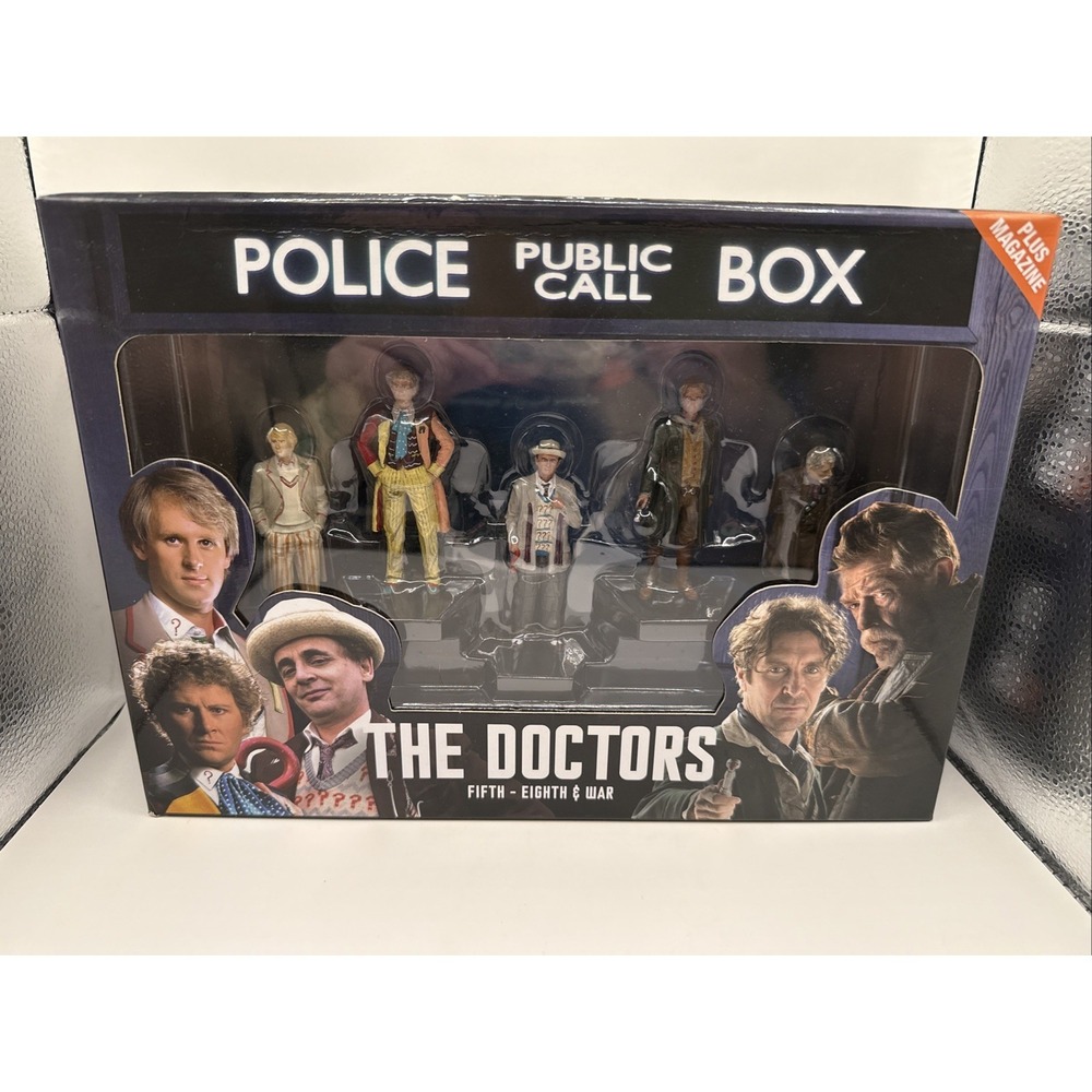 Doctor Who - Doctors Five, Six, Seven, Eight & War Regeneration 1:21 Scale Fi...